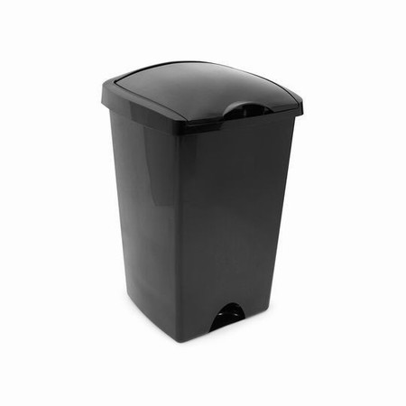 505618_0_1.jpg Addis Lift Top Bin Black 50ltr - Image 1
