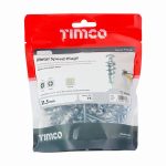 Timco Metal Speed Plugs with Screws (Bag of 75) - Image 2