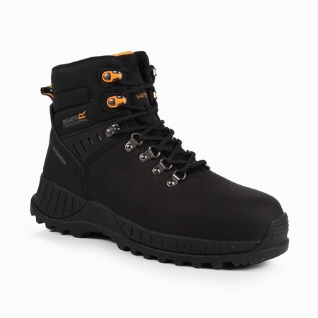 TRK211_800.png Regatta Grindstone S3 Waterproof Boot Black Size 10 - Image 1