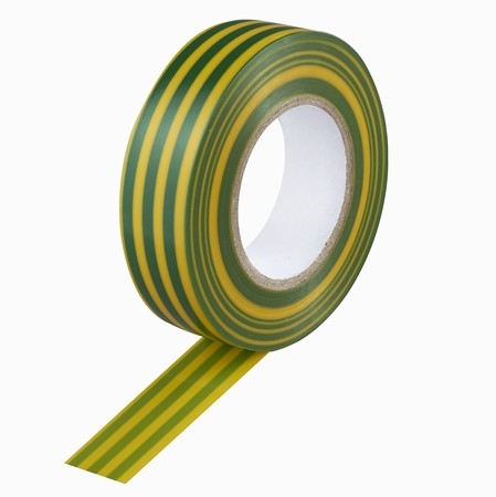 ins-tape-gy.png Insulation Tape Green & Yellow 19mm x 20mtr - Image 1