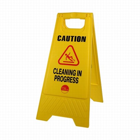 747321.jpg A Frame Sign - Cleaning in Progress 610x300x30mm - Image 1