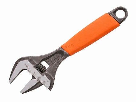 XMS26WRENCH.webp Bahco 20cm / 8" Wide Mouth Adjustable Wrench - Image 1