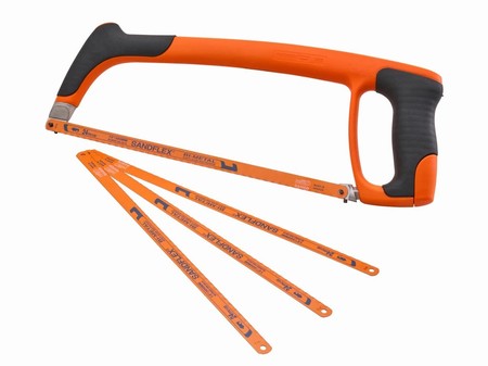 XMS26HACK.webp Bahco 300mm (12") Hacksaw with 3 Free Blades - Image 1