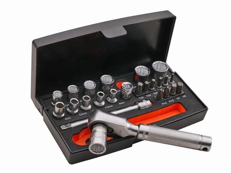 XMS26SL25.webp Bahco Special Edition 1/4in Drive Socket Set - Image 1