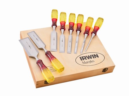 XMS26CHISEL8.webp Irwin Marples 8 Piece Chisel Set - Image 1