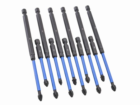 XMS26SBIT12.webp Faithfull 12 Piece Impact Screwdriver Bit Set - Image 1