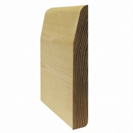 chamfered_pencil_round_skirting.webp Chamfered/Pencil Round Skirting Ex19x100mm (14.5x94) per metre - Image 1