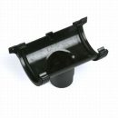 Cast Iron Style Gutter Running Outlet 112mm