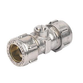 isolating Valve.jpg Isolation Valve Chrome 15x15mm - Image 1