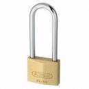 Abus 65/50×80 Brass Padlock Long Shackle