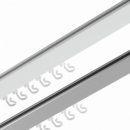 MX Straight Shower Rail Anodised 2130mm