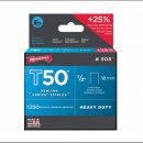 Arrow T50 Staples 12mm (1250)