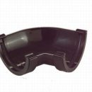 Roundstyle Gutter Angle 135deg Black