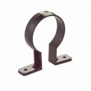 Roundstyle Downpipe Bracket Black