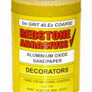 Redstone Decorators Yellow Abrasive Paper P120 x 5mtr