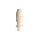 Benchmark Pine Acorn Half Newel Cap