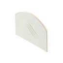 Corotherm Glazing Bar End Cap White 10/16mm