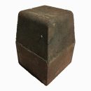 Brett High Kerb Corner Half Batter Brindle 150x150mm