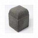 Brett Drivestyle Kerb Corner Bullnose Charcoal 125x125mm