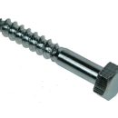 Coach Screw DIN 571 BZP M8x150mm