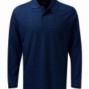 Dickies Long Sleeve Polo Shirt Navy – Medium