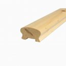 Rebated Crown Handrail U/S Redwood Ex50x75mm (45×70)