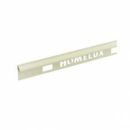 Trade PVC Round Edge Tile Trim Soft Cream 6mm x 2.44mtr