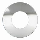 Luceco Downlighter Bezel Flat Brushed Steel