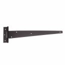 Light Tee Hinge (121L) Black 9in/229mm (pr)