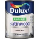 Dulux Quick Drying Satinwood Pure Brilliant White 2.5ltr