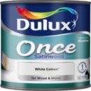 Dulux Once Satinwood Pure Brilliant White 750ml