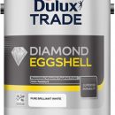 Dulux Trade Diamond Eggshell Pure Brilliant White 2.5ltr