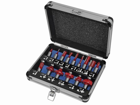 FAITHFULL Fresa Tct Due Taglienti 25,4 Mm – Coda Da 1/2 Pollice Per Legno