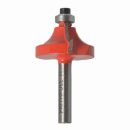 Faithfull Router Bit TCT Ovolo 16.5mm 1/4in Shank