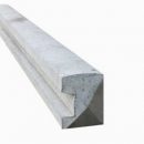 Concrete Fence Post End Slotted 7ft