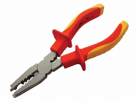FAIPLVDECEP6.jpg Faithfull VDE Electricians Plier 170mm - Image 1