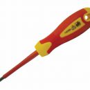 Faithfull VDE Soft Grip Screwdriver PZ2 x 100mm