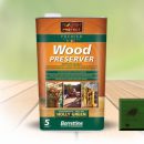 Barrettine Wood Preserver Holly Green 5ltr