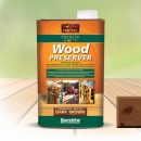 Barrettine Wood Preserver Dark Brown 1ltr