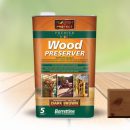 Barrettine Wood Preserver Dark Brown 5ltr