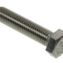 Hex Set Screw DIN933 A2-304 S/Steel M10x50mm