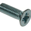 Countersunk Pozi Machine Screw BZP M6 x 20mm