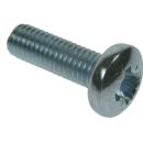 Pan Head Pozi Machine Screw BZP M8 x 40mm