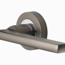 Vision Vela Lever Handles Round Rose GPC