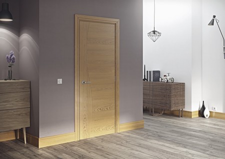 Cadiz Prefinished Oak Interior Door Totem Timber