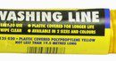 Washing Line Plastic Coated Yellow  20mtr