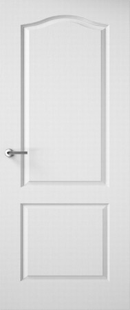 2 Panel Arch Top Textured Interior Doors