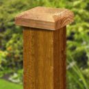 Grange Post Cap 125mm (Brown)