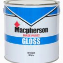Macpherson Gloss Brilliant White 2.5 ltr