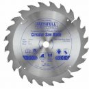 Faithfull TCT Circular Saw Blade 136x10mm x 24T